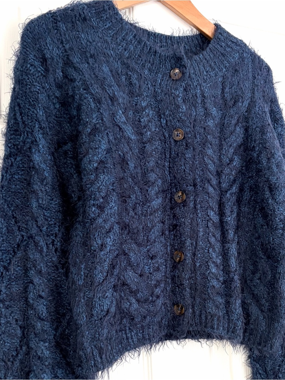 Free People Greta Cardigan Size M - Picture 4 of 5